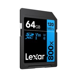 Lexar LSD0800064G-BNNNG memoria flash 64 GB SDXC UHS-I Classe 10