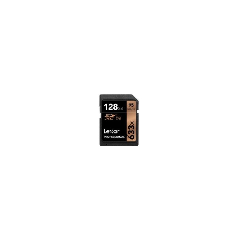 Lexar 128GB Professional 633x SDXC UHS-I Classe 10