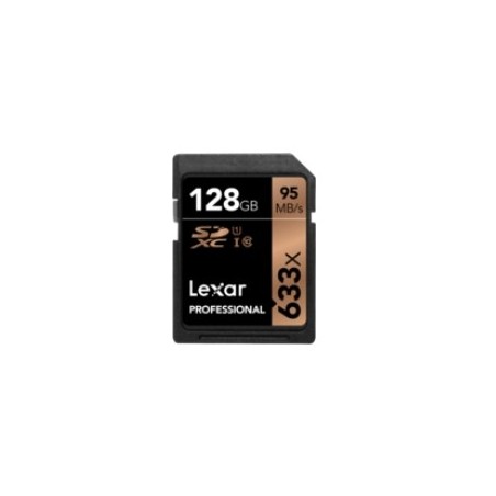 Lexar 128GB Professional 633x SDXC UHS-I Classe 10