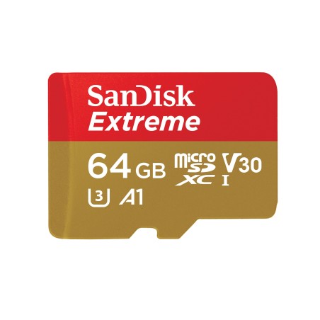 SanDisk Extreme 64 GB MicroSDXC UHS-I Classe 10