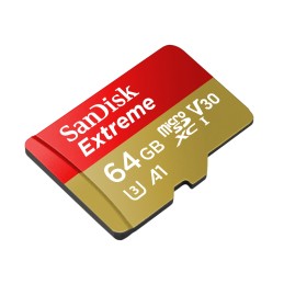 SanDisk Extreme 64 GB MicroSDXC UHS-I Classe 10