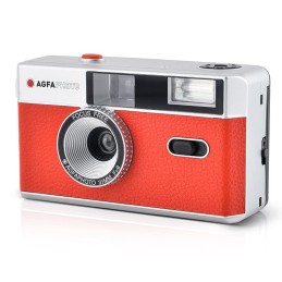 AgfaPhoto 603001 videocamera Macchina da presa compatta 35 mm Rosso, Argento