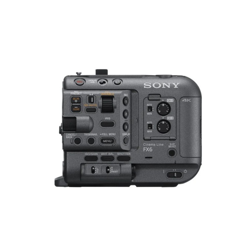 Sony FX6 Videocamera palmare 12,9 MP CMOS 4K Ultra HD Nero