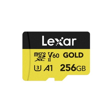 Lexar Professional GOLD 256 GB MicroSDXC UHS-II