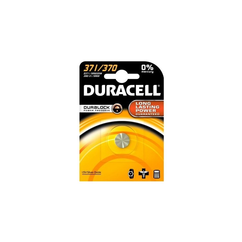 Duracell 371 370 Batteria monouso SR69 Ossido d'argento (S)