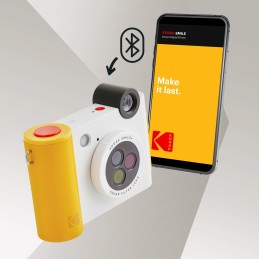 Kodak Smile+ 50,8 x 76,2 mm Bianco, Giallo