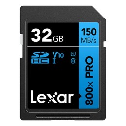 Lexar High-Performance 800xPRO 32 GB SDHC UHS-I Classe 10