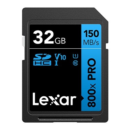 Lexar High-Performance 800xPRO 32 GB SDHC UHS-I Classe 10