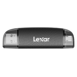 Lexar LRW310U-BNBNG lettore di schede USB 3.2 Gen 1 (3.1 Gen 1) Type-A Type-C Nero