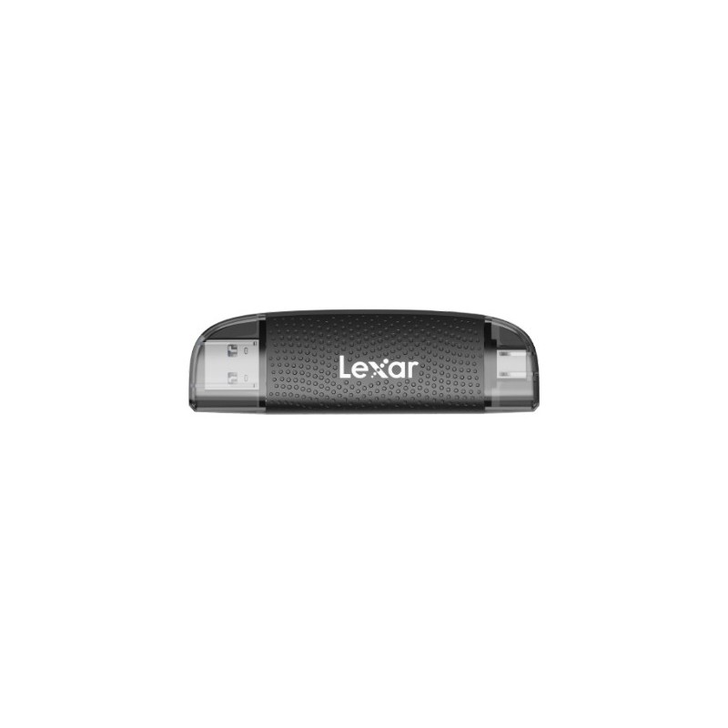 Lexar LRW310U-BNBNG lettore di schede USB 3.2 Gen 1 (3.1 Gen 1) Type-A Type-C Nero