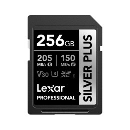 Lexar Professional SILVER PLUS 256 GB SDXC UHS-I Classe 3