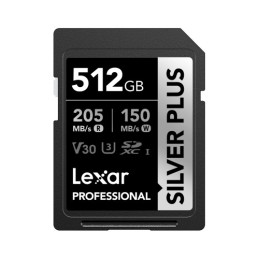 Lexar Professional SILVER PLUS 512 GB SDXC UHS-I