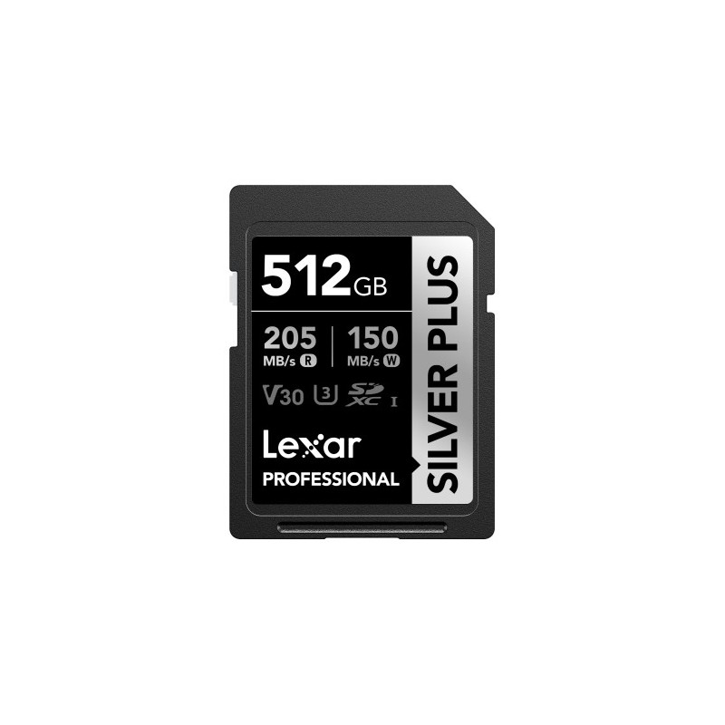 Lexar Professional SILVER PLUS 512 GB SDXC UHS-I