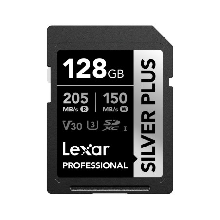 Lexar Professional SILVER PLUS 128 GB SDXC UHS-I Classe 3