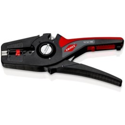 Knipex PreciStrip16 pinza spellacavi Nero, Rosso