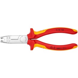 Knipex 13 46 165 pinza spellacavi Rosso, Giallo