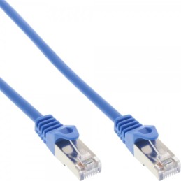 InLine 4043718163106 cavo di rete Blu 1,5 m Cat5e F UTP (FTP)