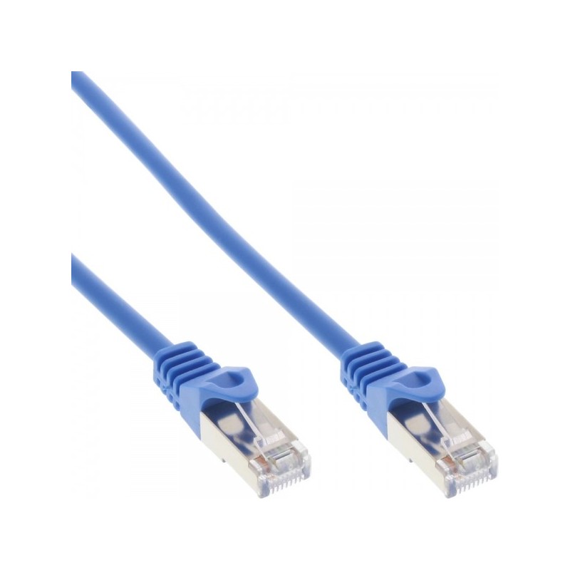 InLine 4043718163106 cavo di rete Blu 1,5 m Cat5e F UTP (FTP)