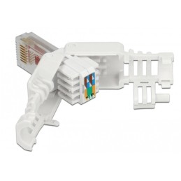 DeLOCK 86416 cavo di collegamento RJ-45 Bianco