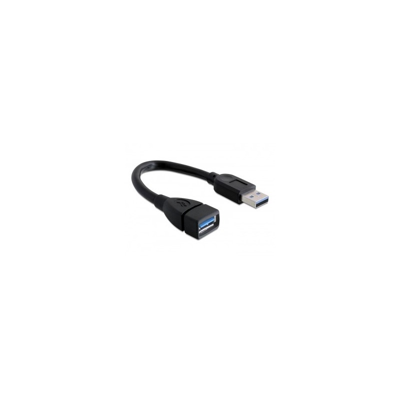 DeLOCK 82776 cavo USB 0,15 m Nero