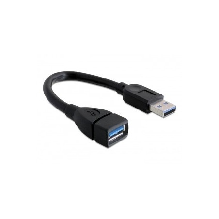 DeLOCK 82776 cavo USB 0,15 m Nero