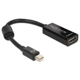 DeLOCK Adapter mini Displayport   HDMI 0,18 m HDMI tipo A (Standard) Nero