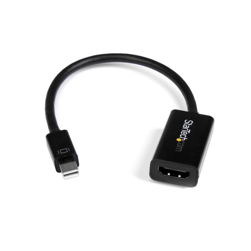 StarTech.com Adattatore mini DisplayPort a HDMI 4k a 30Hz - Convertitore audio   video attivo mDP 1.2 a HDMI 1080p per MacBook