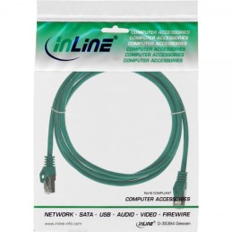 InLine 4043718163144 cavo di rete Verde 1,5 m Cat5e F UTP (FTP)