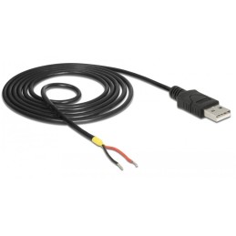 DeLOCK 85664 cavo USB USB 2.0 1,5 m USB A Nero