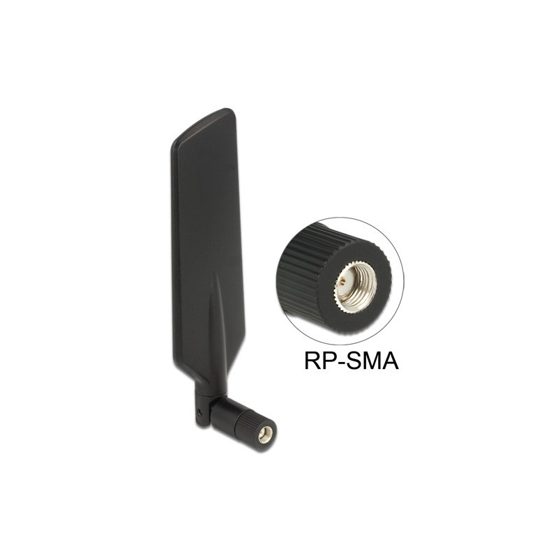 DeLOCK 12409 antenna di rete Antenna omnidirezionale RP-SMA 4 dBi