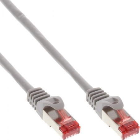 InLine 4043718231232 cavo di rete Grigio 0,3 m Cat6 S FTP (S-STP)