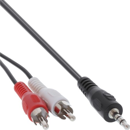 InLine Cavo Audio Jack 3,5mm M a 2x RCA M, 0,5m