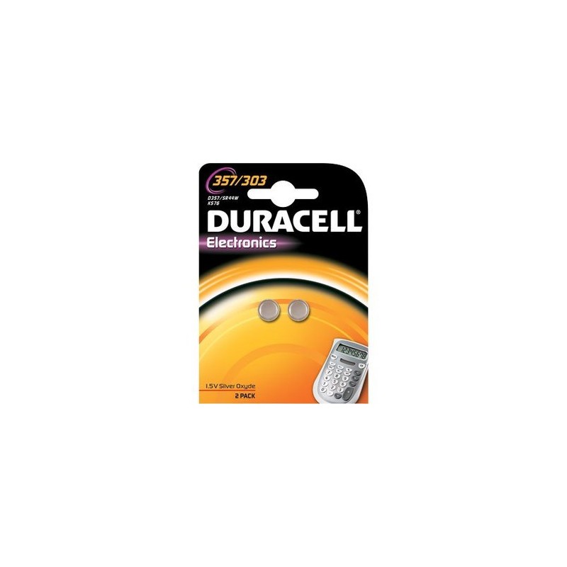 Duracell 303 357 Batteria monouso SR44 Ossido d'argento (S)