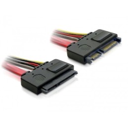 DeLOCK SATA Cable 0.2m cavo SATA 0,2 m Rosso