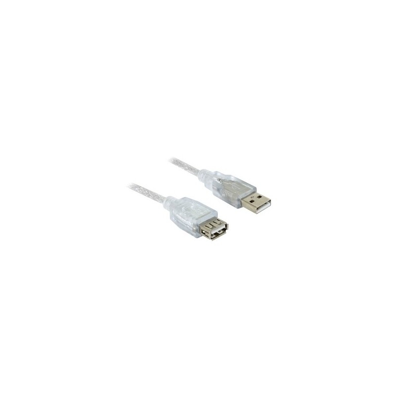 DeLOCK 82239 cavo USB USB 2.0 1,8 m USB A Bianco