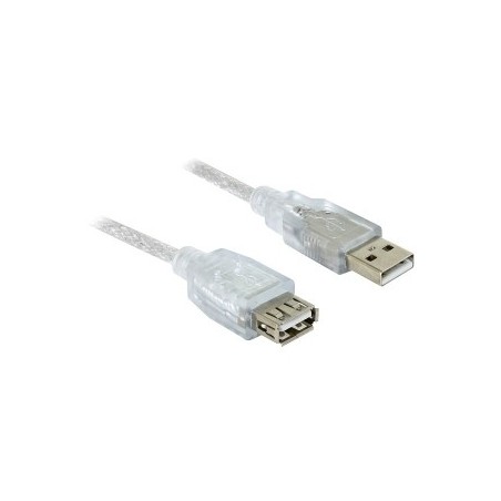 DeLOCK 82239 cavo USB USB 2.0 1,8 m USB A Bianco