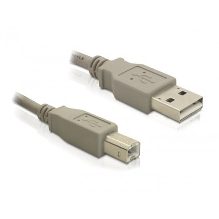 DeLOCK 82216 cavo USB USB 2.0 3 m USB A USB B Grigio