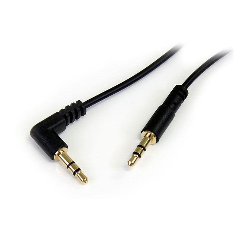 StarTech.com Cavo audio stereo da slim 3,5 mm ad angolare destro 30 cm - M M