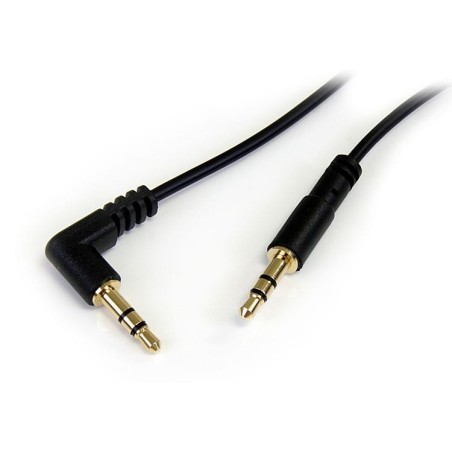 StarTech.com Cavo audio stereo da slim 3,5 mm ad angolare destro 30 cm - M M