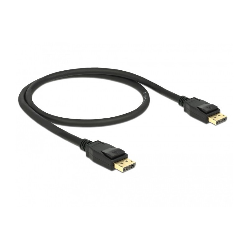 DeLOCK 85506 cavo DisplayPort 0,5 m Nero