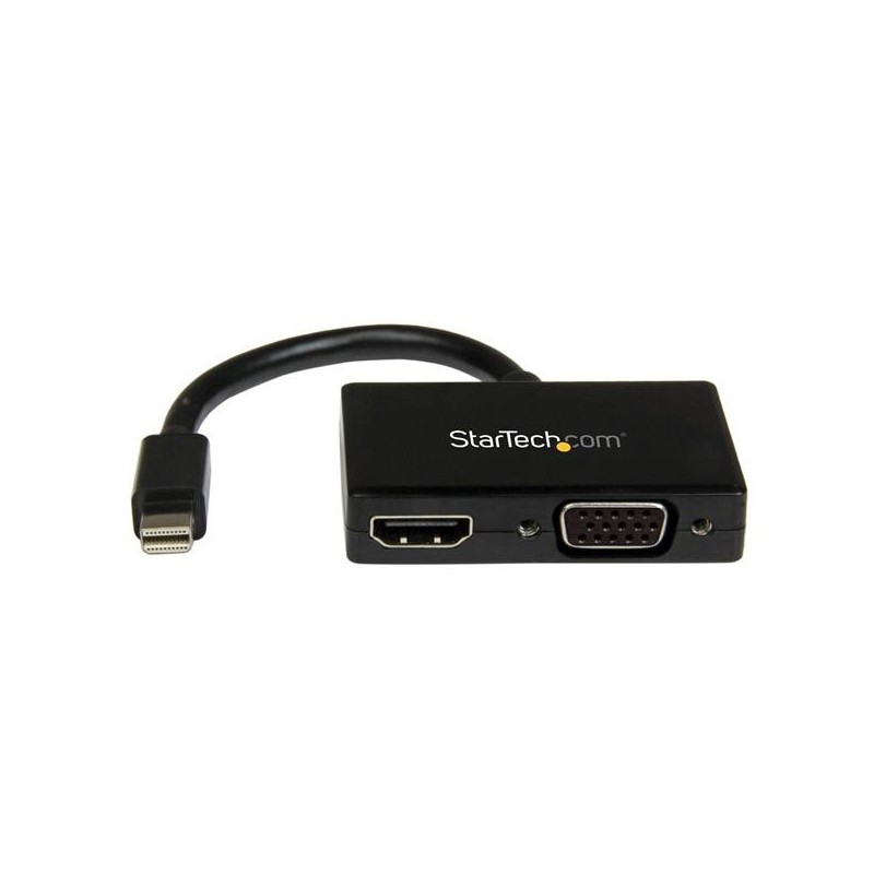 StarTech.com Adattatore Mini DisplayPort a HDMI e VGA - Convertitore audio video da viaggio mDP 2 in 1 - 1920x1200   1080p