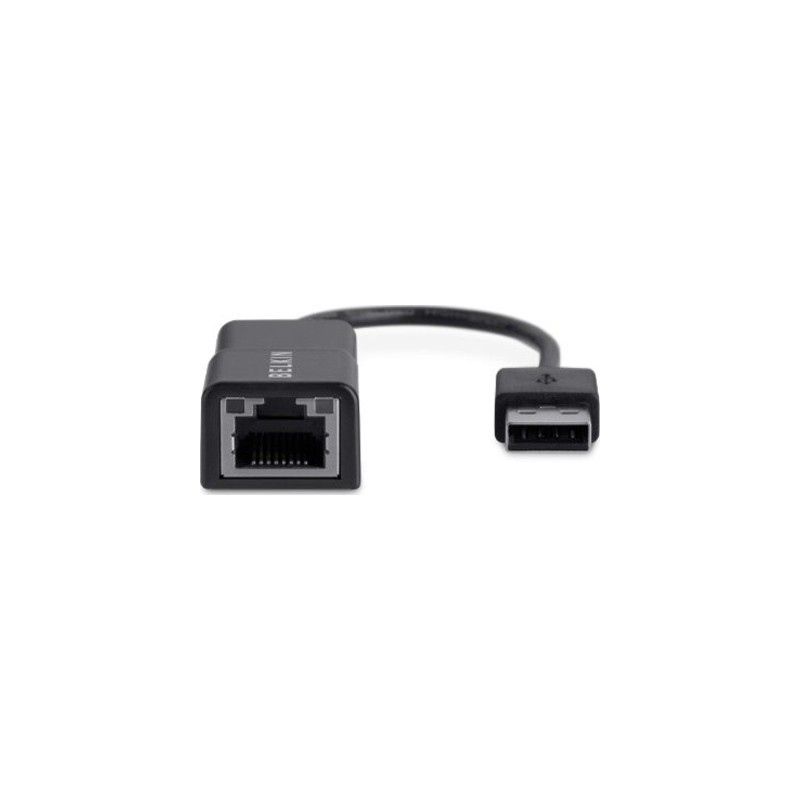 Belkin F4U047BT adattatore per inversione del genere dei cavi RJ-45 USB 2.0 Type-A Nero