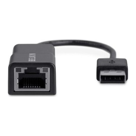 Belkin F4U047BT adattatore per inversione del genere dei cavi RJ-45 USB 2.0 Type-A Nero