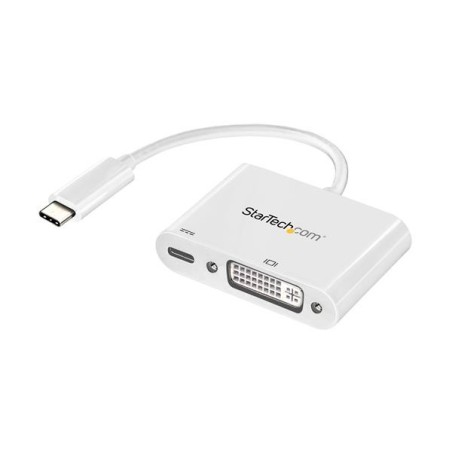 StarTech.com Adattatore USB C a DVI 1080p - Power Delivery - Convertitore Video USB Type-C a DVI-D Single Link con Ricarica -