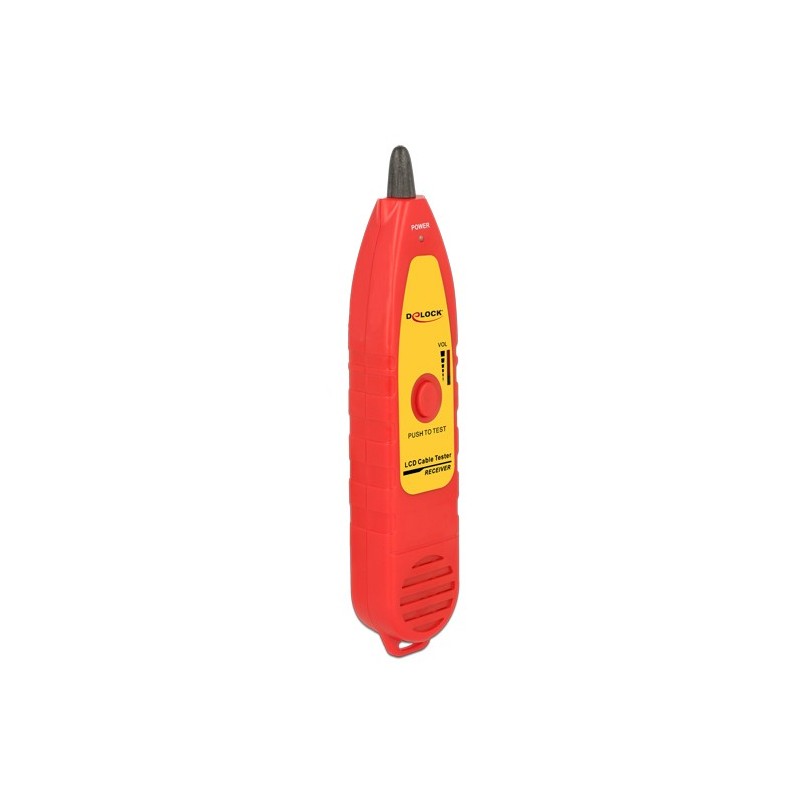 DeLOCK 86109 tester per cavo di rete Rosso, Giallo