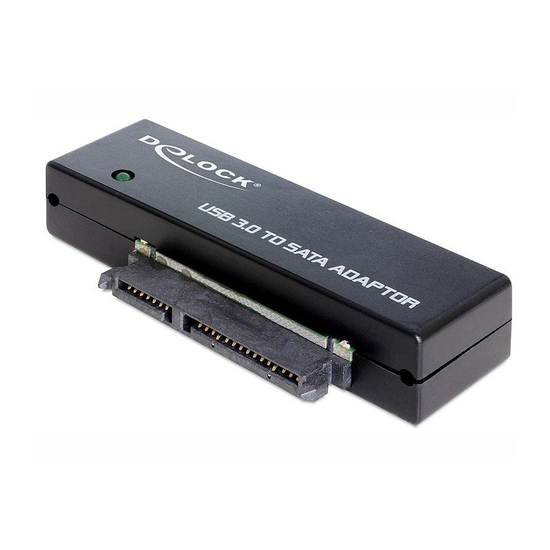 DeLOCK 62486 adattatore per inversione del genere dei cavi USB3.0 SATA III Nero