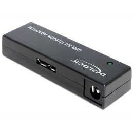 DeLOCK 62486 adattatore per inversione del genere dei cavi USB3.0 SATA III Nero