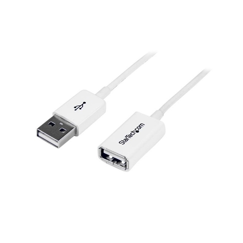 StarTech.com Cavo prolunga USB 2.0 da A ad A - Cavo Extender USB2.0 Maschio   Femmina da 3m - Bianco