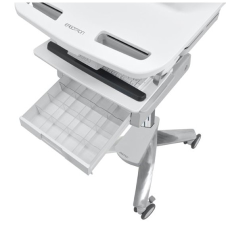 Ergotron StyleView Alluminio, Grigio, Bianco Computer portatile Carrello multimediale