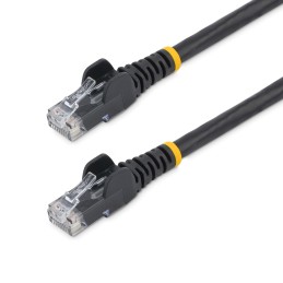 StarTech.com Cavo di Rete da 10m Nero Cat5e Ethernet RJ45 Antigroviglio